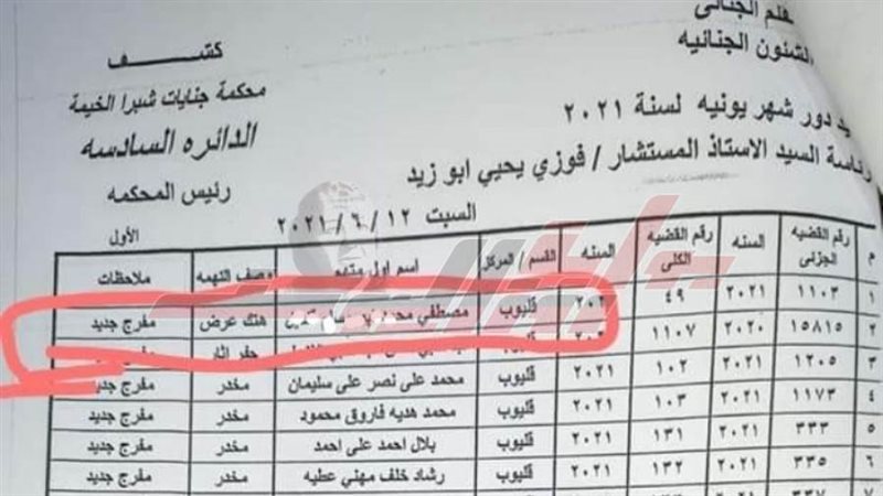 مستند تحديد جلسة