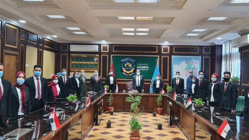 اجتماع جامعة دمنهور