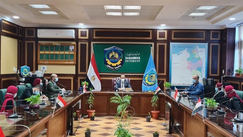 اجتماع جامعة دمنهور