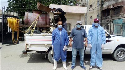 حملة لمكافحة القوارض والحشرات واليرقات بالعريش لمدة شهر