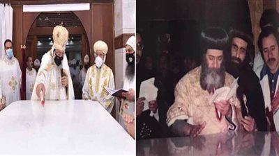 في يوبيلها الذهبي.. ثلاثة من بطاركة الكنيسة لهم أعمال رعوية في كنيسة مارمرقس بالمعادي