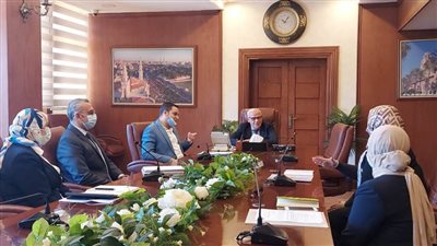 محافظ بورسعيد يستقبل متدربي الدفعة الثالثة من البرنامج الرئاسي لتأهيل الشباب للقيادة