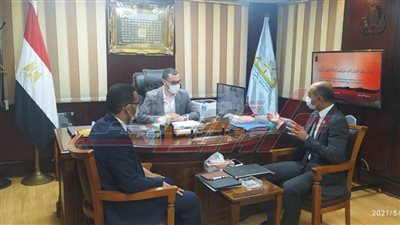 نائب محافظ كفر الشيخ يستقبل متدربي البرنامج الرئاسي