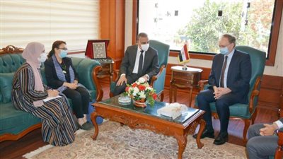 محافظ سوهاج يستقبل سفير الاتحاد الأوروبي