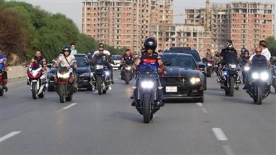 ضبط 23 شخصا من قائدى الدراجات النارية لتنظيمهم موكب عرس