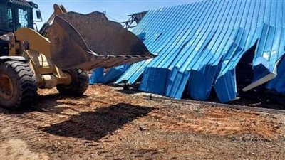 إزالة التعديات على الأراضي الزراعية بالشرقية