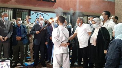 محافظ السويس يشهد شعلة أولمبياد الطفل المصري للطلائع النسخة الثالثة