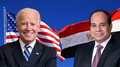 بايدن يعرب للسيسي عن تطلع الإدارة الأمريكية لتعزيز العلاقات الثنائية مع مصر