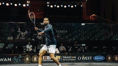 الشوربجي يصعد للدور ربع النهائي في بطولة الجونة الدولية للإسكواش