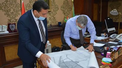 محافظ المنيا يعتمد المخطط الإستراتيجي لمدينة ديرمواس