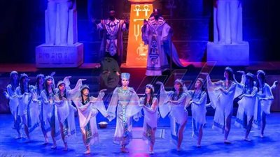 لأول مرة.. أشهر مشاهد أوبرا عايدة على مسرح النافورة بالأوبرا