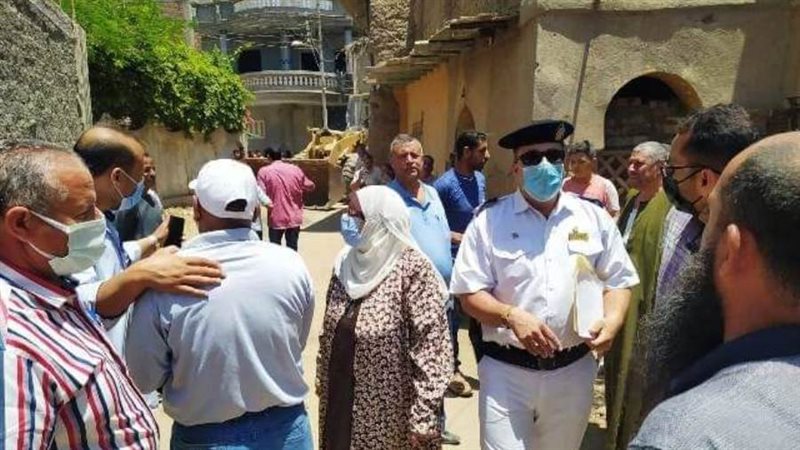 أثناء حملة الإزالة