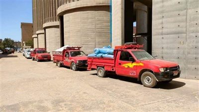 محافظ المنيا يعلن امتلاء صومعة دماريس بالأقماح وفتح المنطقة الصناعية