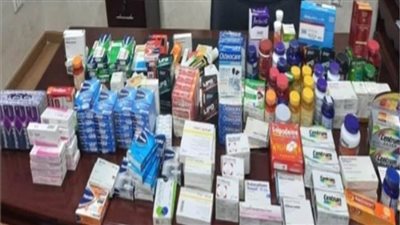 ضبط كمية كبيرة من المكملات الغذائية مجهولة المصدر قبل ترويجها بالقاهرة