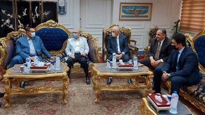 وزير العدل ومحافظ البحيرة يتفقدان أعمال إنشاء مجمع محاكم دمنهور الجديد