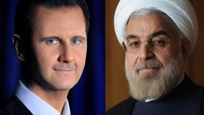 روحاني يهنئ الأسد بفوزه في انتخابات الرئاسة السورية