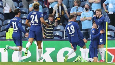 تشيلسي يترجم سيطرته بالتقدم على مانشستر سيتي في الشوط الأول بنهائي دوري أبطال أوروبا