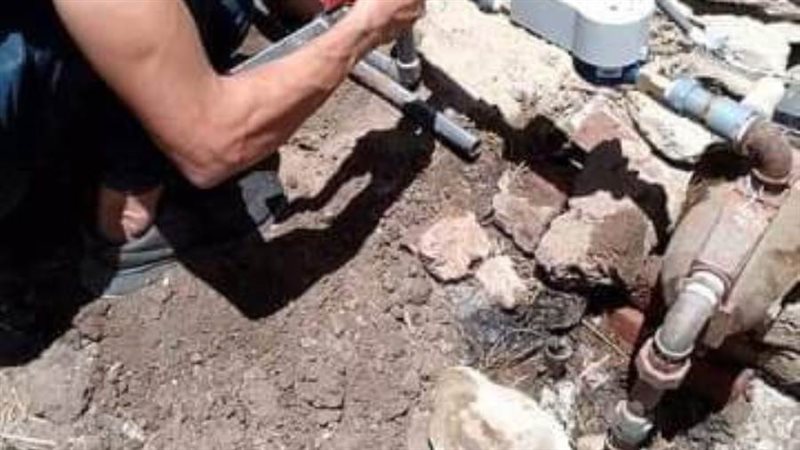 توصيل عدادات مياه