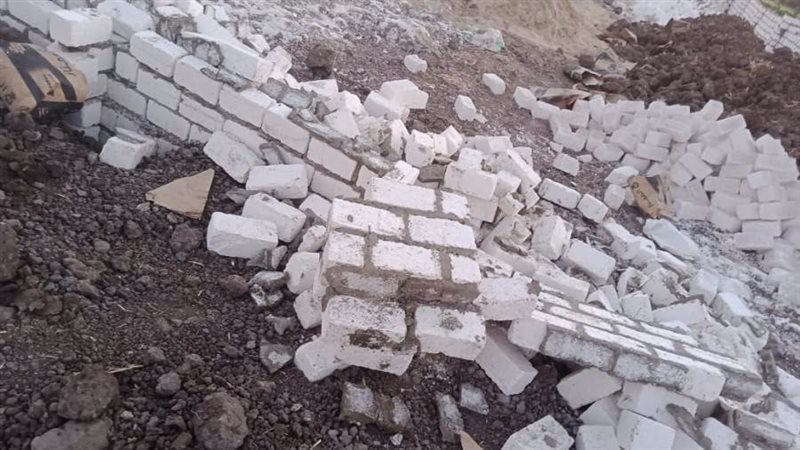 ازالة التعديات على