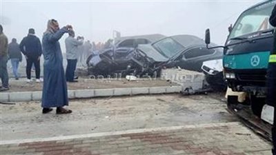  إصابة أب وابنته إثر حادث سيارة بالإسماعيلية