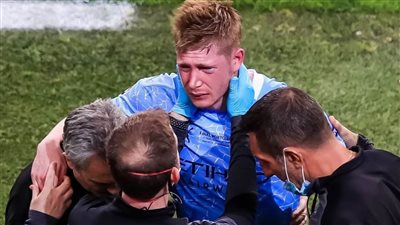 كسر في الأنف وإصابة بالغة في عظم الوجه.. هل يلحق دي بروين ببطولة اليورو؟