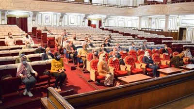 تبادل الخبرات ونقلها بين كليات جامعة بني سويف