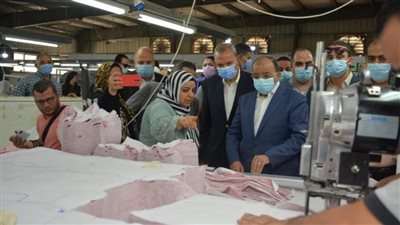 شعراوي: إنشاء 13 مصنع ملابس لتشغيل الشباب بتكلفة 17 مليون جنيه