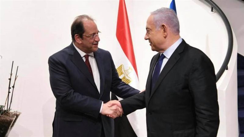 عباس كامل ونتنياهو