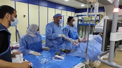 إجراء 9 حالات قسطرة قلبية بمستشفى جامعة الزقازيق