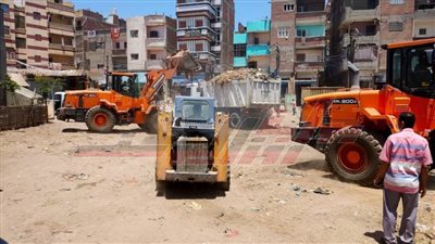 رفع 420 طن مخلفات بكفر الشيخ