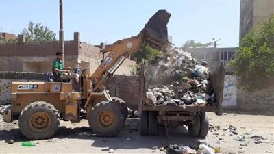 رفع 3700 طن من القمامة يوميا بمحافظة البحيرة