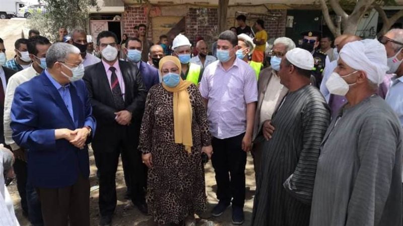 محافظ المنيا يتفقد