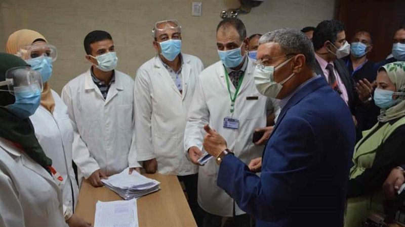 محافظ المنيا يتفقد