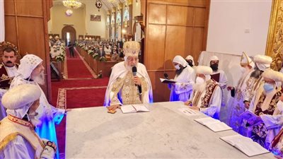 بيد البابا تواضروس:  تدشين ثلاثة مذابح بدير القديس الأنبا توماس بالخطاطبة