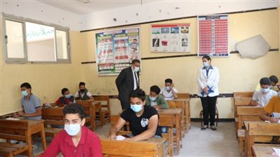 انتظام سير امتحانات الشهادة الإعدادية العامة بالبحيرة