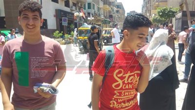 سعادة لـ”طلاب الشهادة الإعدادية“ بالمنوفية بسبب امتحان اللغة العربية