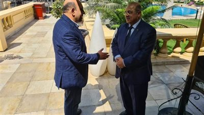 رئيس الاتحاد الإفريقي للكونغ فو يبحث مع هشام حطب سبل تعزيز التعاون المشترك