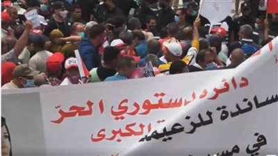 عاجل| مظاهرات تونسية تهتف ضد الإخوان.. وعبير موسى تقتحم ساحة “باردو” (فيديو)