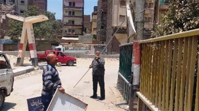 رفع 81 إشغالا وتغريم 12 مواطناً لعدم ارتداء الكمامة بالشرقية