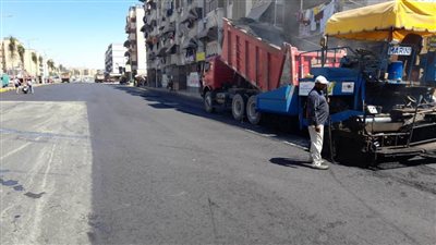 محافظ بورسعيد: استكمال أعمال رصف شارع عبد الرحمن شكري بداية من مسجد أم القرى حتى معسكر الأمن المركزي بالضواحي