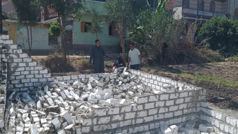 جانب من حملات إزالة