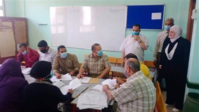 وكيلة تعليم كفر الشيخ تتفقد أعمال تصحيح مادة اللغة العربية