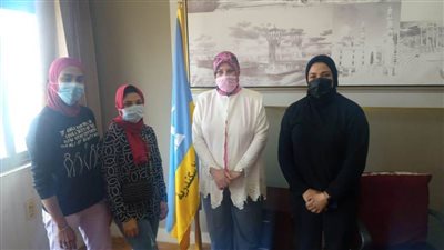 رئيس حي غرب بالاسكندرية تستقبل عددا من بطلات مصر في رفع الأثقال