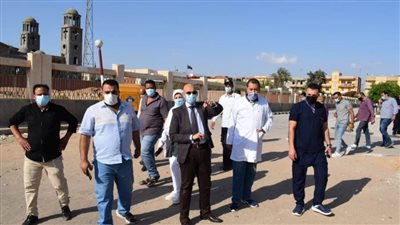 وكيل صحة الشرقية يتفقد منافذ تقديم الخدمة بالصالحية الجديدة