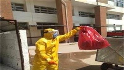 حرق 180 طن نفايات طبية خطرة بالبحيرة