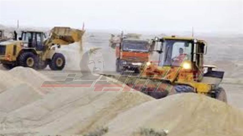 جانب من أعمال حفر