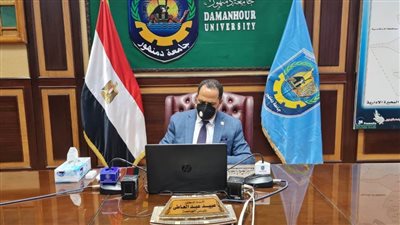 رئيس جامعة دمنهور يشهد حلقات نقاشية مع جامعة مساريك بالتشيك