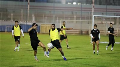 تدريبات تأهيلية للاعبي الزمالك في مجمع الصالات