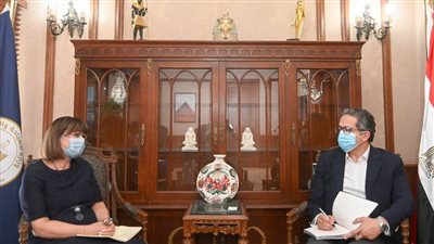 وزير السياحة والآثار يستقبل المُنسق المقيم للأمم المتحدة في مصر