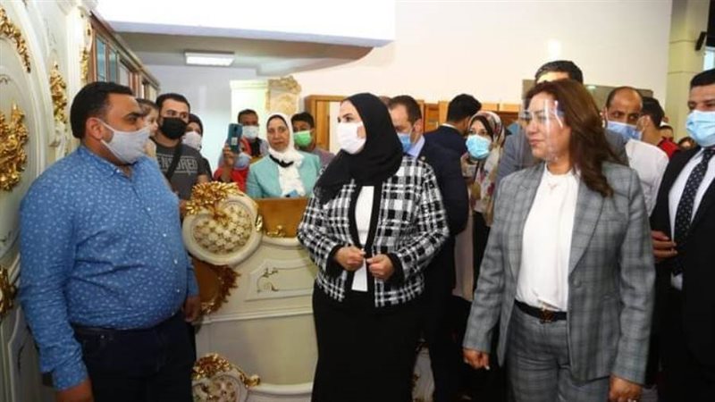 وزيرة التضامن الاجتماعي